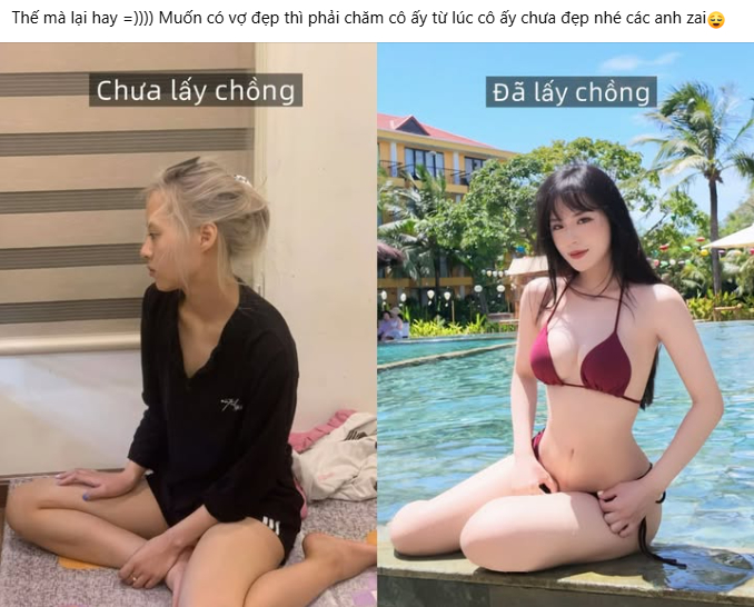 Cận cảnh gương mặt trẻ trung và thần thái rạng rỡ của cô gái