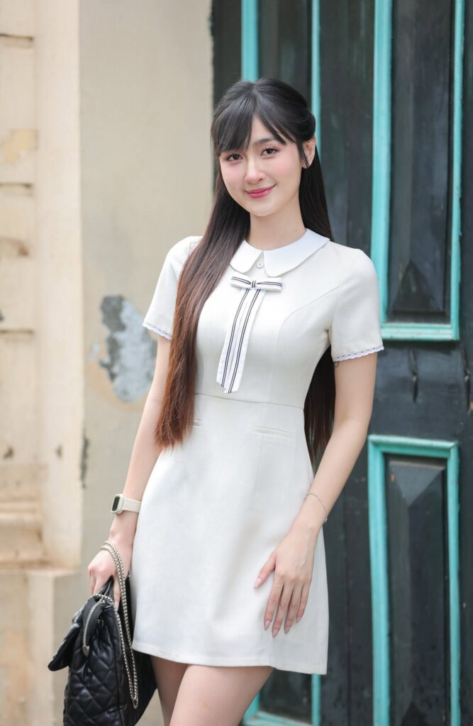 Ngọc Thủy trong vai Trang của phim Bước chân vào đời