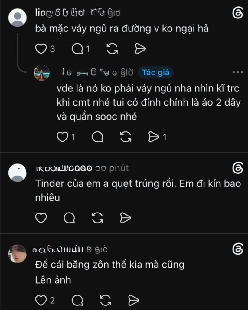Hình ảnh bộ trang phục được chia sẻ trên mạng xã hội