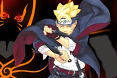 Phiên bản tô màu của Naruto trong thiết kế trang phục Jōnin