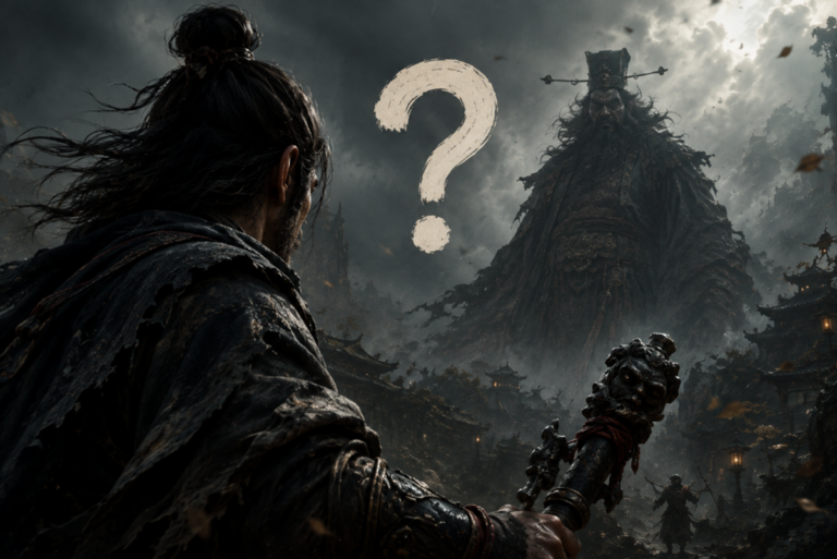 Cảnh gameplay giới thiệu nhân vật chính của Black Myth: Zhong Kui