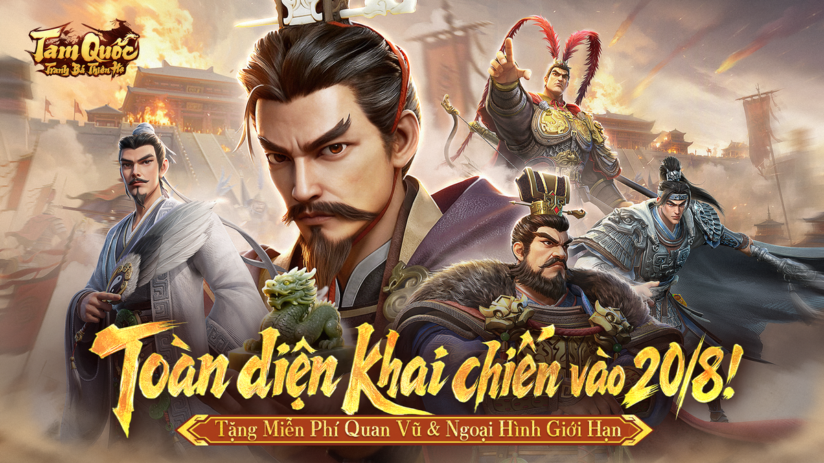 Hình ảnh giới thiệu game Tam Quốc: Tranh Bá Thiên Hạ tại Việt Nam