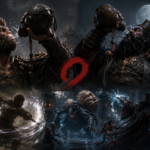 Chung Quỳ xuất hiện trong cảnh gameplay với không gian thần thoại u tối