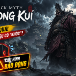 Cảnh gameplay Black Myth: Zhong Kui với khu vực ngập nước và kiến trúc cổ