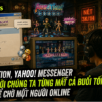 Màn hình máy tính gợi nhớ những buổi tối chờ bạn bè online trên Yahoo! Messenger