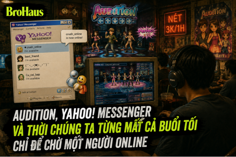 Màn hình máy tính gợi nhớ những buổi tối chờ bạn bè online trên Yahoo! Messenger
