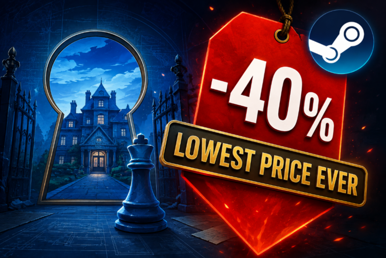 Giao diện Blue Prince trên cửa hàng Steam