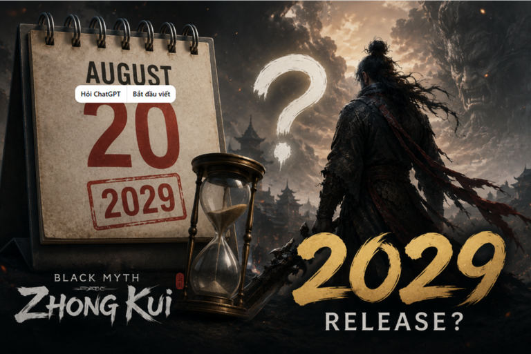 Hình ảnh giới thiệu Black Myth: Zhong Kui trong tư liệu của Game Science