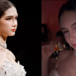 Đặng Thanh Giang trình diễn váy cưới trắng trên sàn catwalk