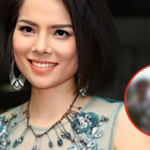 Kiều Thanh trong trang phục tù nhân ở một phân cảnh phim