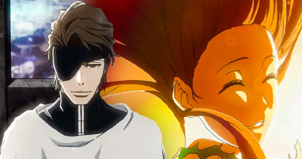 Sosuke Aizen xuất hiện trong một cảnh của anime Bleach
