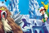 Lugia xuất hiện trong không gian đại dương sâu