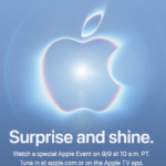Thư mời sự kiện mùa thu của Apple diễn ra ngày 9/9