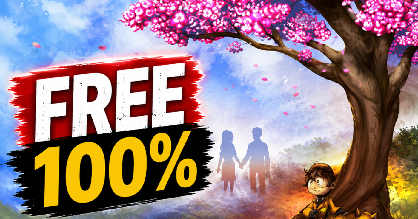 Trang cửa hàng Steam của The Light in the Darkness đang được cung cấp miễn phí