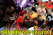 Hình bóng Imu với dáng vẻ quái vật trong One Piece