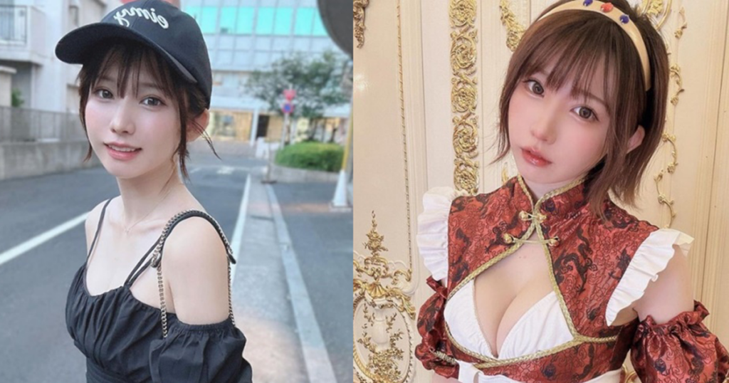 Enako xuất hiện trong một buổi phát sóng với tạo hình lấy cảm hứng từ nữ hoàng đường đua
