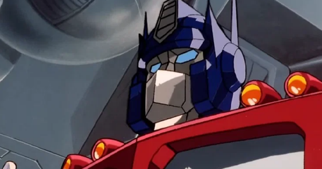 Optimus Prime trong tư thế chiến đấu với Megatron