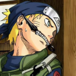 Naruto mặc trang phục Jōnin và tạo dáng tự tin trong minh họa manga