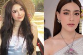 Ashlyn Castro mặc crop top, tạo dáng trước ống kính