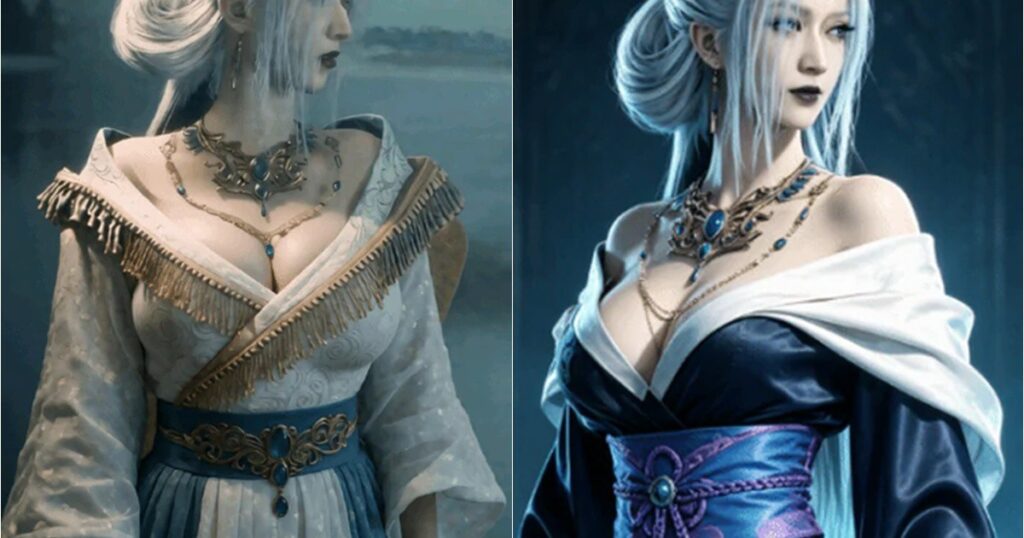 Hình ảnh giới thiệu nhân vật Minh Sứ Hư Không trong Phantom Blade Zero