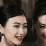 Cảnh Điềm trong hình ảnh quảng cáo thời trẻ được chia sẻ lại