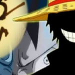 Cảnh hoạt hình minh họa thế giới One Piece và hành trình của Luffy