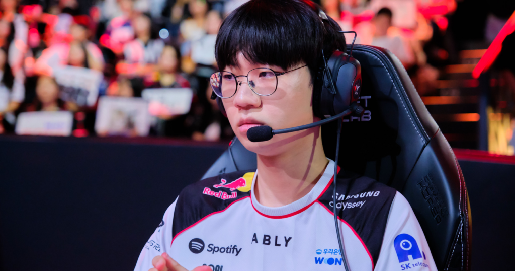 Doran thi đấu cho T1 trong loạt trận Playoffs 2026