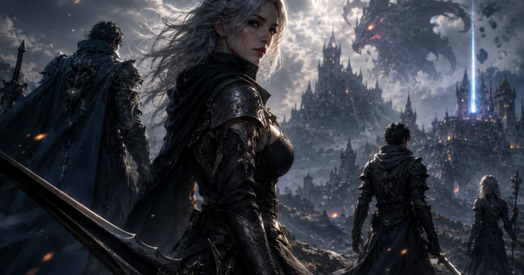 Hình ảnh giới thiệu đầu tiên của Nodusfall với bầu không khí fantasy u tối