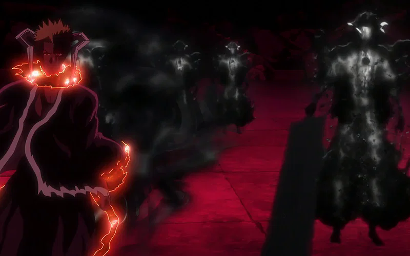 Hình ảnh Ichigo trong trạng thái Hollow hoàn chỉnh của Bleach