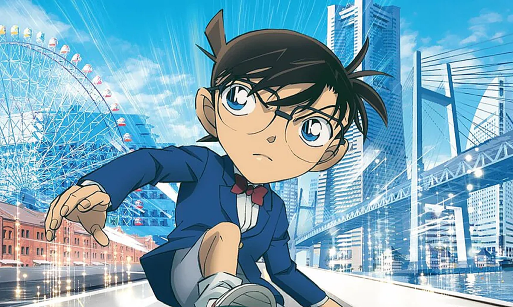 Akai Shuichi trong hình ảnh đặc trưng của điệp viên FBI