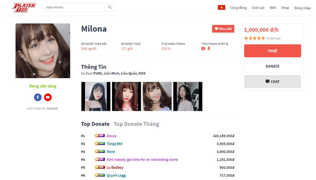 Milona chia sẻ về lý do dừng livestream