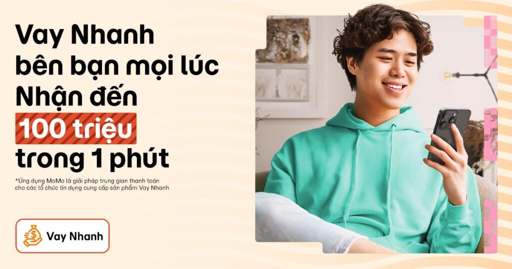 Người dùng xem thông tin hỗ trợ sau khi đăng ký khoản vay