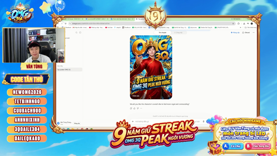 Hiếu Leblanc giao lưu và nhận lời khiêu chiến từ game thủ