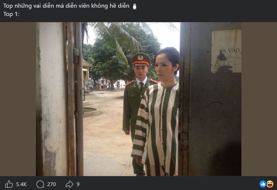 Cảnh phim chính luận có nhân vật nữ đứng trước nguy cơ vướng vòng lao lý