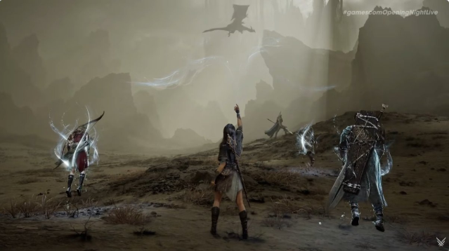 Bối cảnh rộng lớn mang phong cách dark fantasy