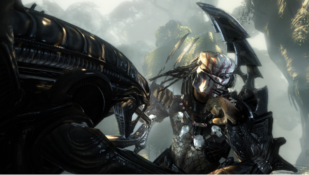 Xenomorph di chuyển trong không gian của Aliens vs. Predator