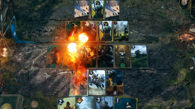 Bàn đấu thẻ bài trong GWENT: The Witcher Card Game