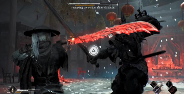 Minh họa những cuộc giao chiến căng thẳng trong Phantom Blade Zero