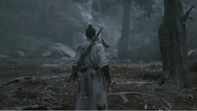 Khung hình gameplay Black Myth: Zhong Kui được ghi ở tỷ lệ màn hình rộng