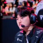 Đội hình T1 trong một trận đấu tại LCK 2026 Rounds 3-4