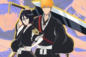 Các chuỗi năng lượng đỏ bao quanh cơ thể Ichigo