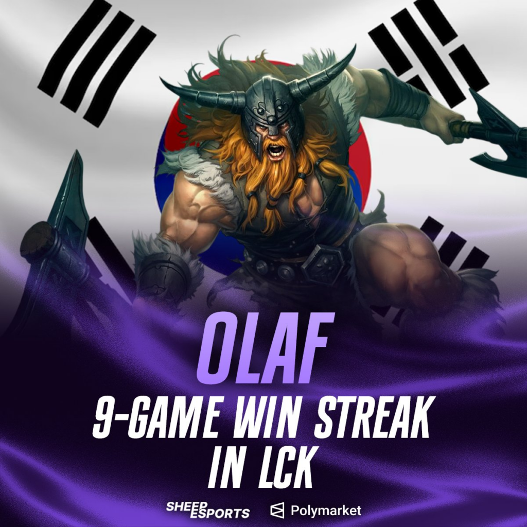 Tướng Olaf được lựa chọn ở vị trí Đường Trên