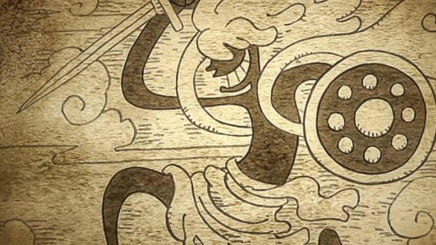 Luffy với sức mạnh Nika trong cuộc chiến lớn