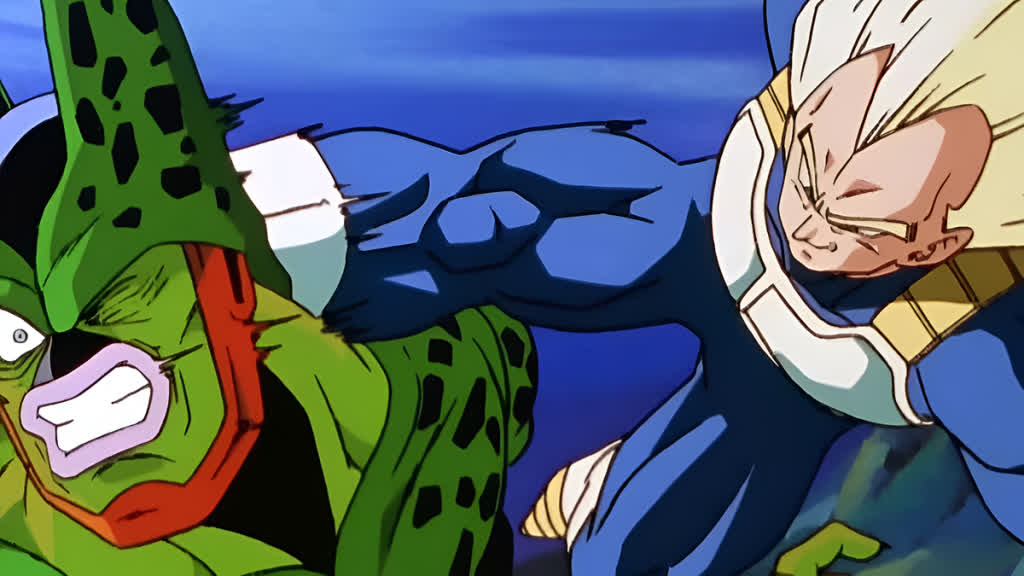 Ultimate Gohan giao chiến với Super Buu