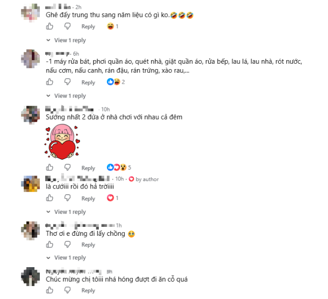 Chàng trai trao nụ hôn lên má Anh Thơ trong khoảnh khắc ngọt ngào