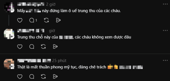 Chiếc đèn lồng được sử dụng trong đoạn video gây tranh cãi