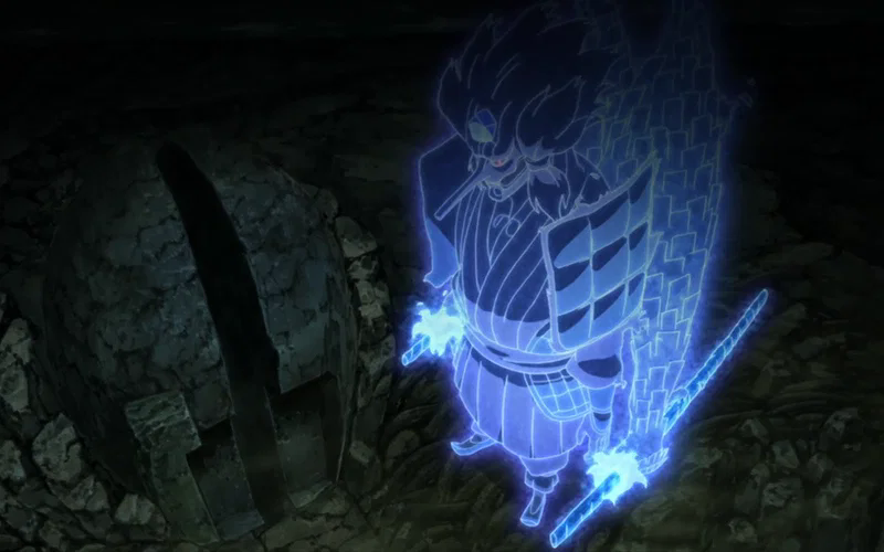 Ōnoki đối mặt với Madara trên chiến trường