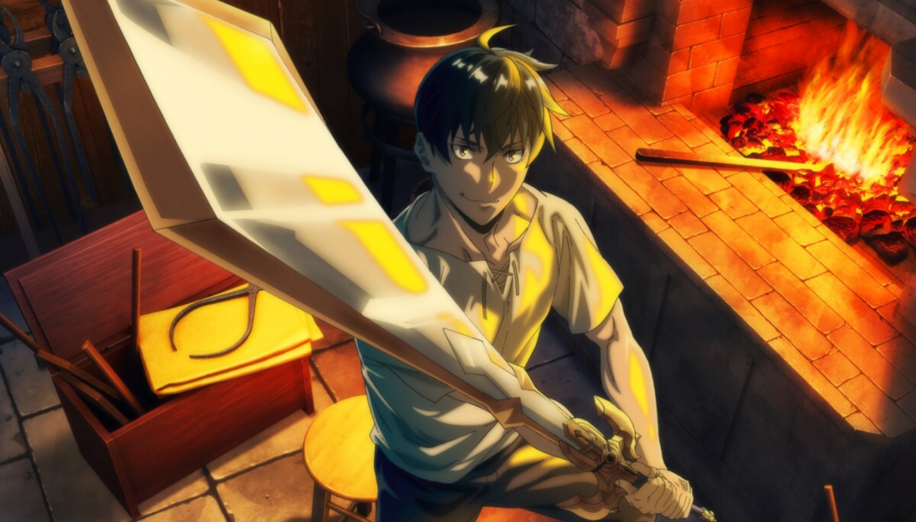 Cảnh hành động trong trailer anime Overgeared