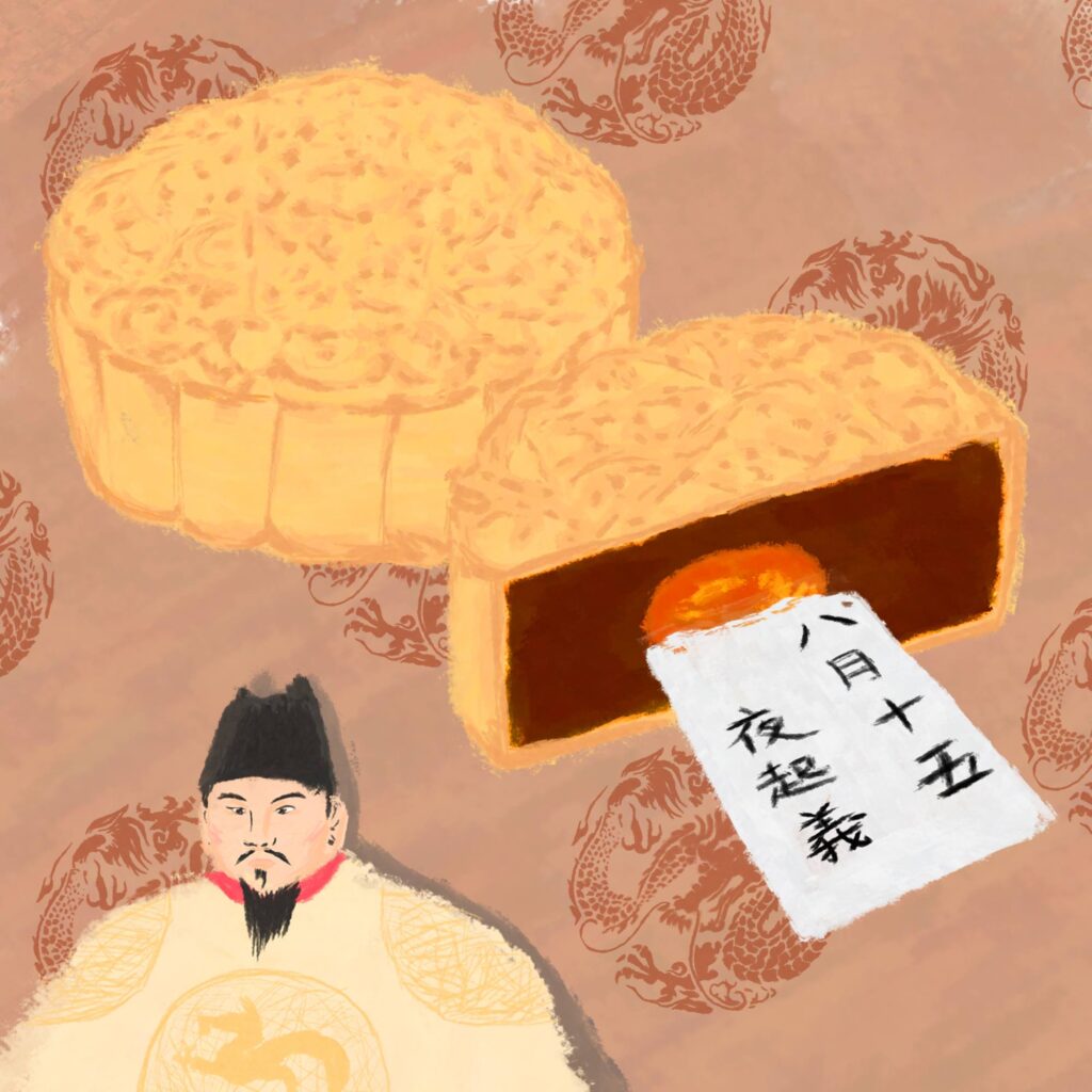 Bánh Trung thu tiramisu phô mai với phần nhân hiện đại