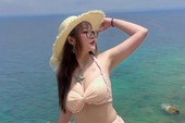 Cận cảnh gương mặt thanh thoát và đôi mắt trong trẻo của Trúc Anh